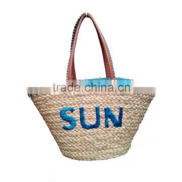 2015 Hand made beach bag with letters