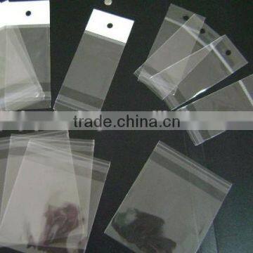 China customized clear opp bag