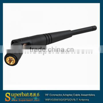 wifi router antenna 2.4Ghz 5dbi with RP SMA booster high quality