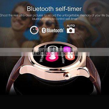 Touchscreen Bluetooth Smart Watch Support SIM / SD Card With Heart Rate / Emote Control for Samsung, LG, HTC, Snoy, Moto, IPhone photo-3