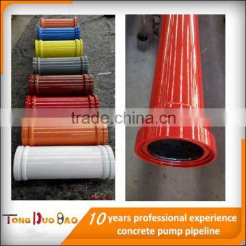 China supplier DN125mm concrete pipe making for delivery concrete