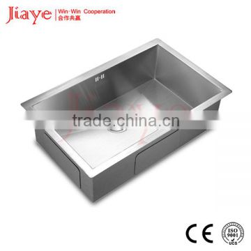 Customized stainless steel single bowl handmade sink JY-7245L