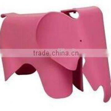 Elephant shape plastic kids chair