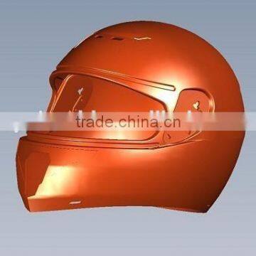 China new design product plastic injection helmet mold making