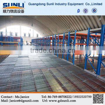 Hot-sale Metal mezzanine warehouse shelving