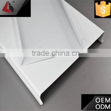Modern design Aluminum Alloy S shaped strip ceiling tile Heat Insulation