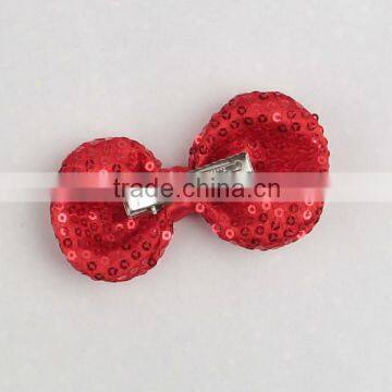 MS62045K Sequin Bow Hot Sale Products Kids Girls Hair Clips photo-3