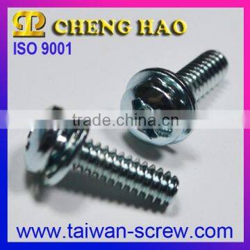 Manufacturer Phillips Pan Head Washer Steel SEMS Screw