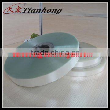 Discount Light Green Color Polester PET Mylar Tube Tape Used for Stretch Film Aluminium Foil Price Wrapping PET Melinex Coil photo-4