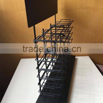 Black Powder Coating Granite/Tile Display Shelves photo-6