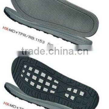 new arrival flat shoes outsole sport sliiper MD resistant sole