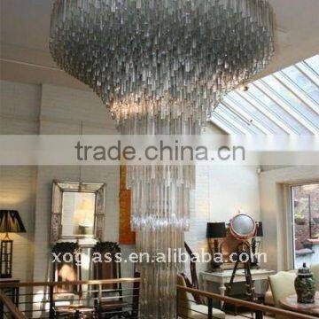 GLASS ART Chandelier LAMP xo-10108-1 and Crystal Chandelier LAMP and hotel light