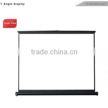 Mini Projection Screen 40inch(4:3) Portable Table Screen Roll-up Computer Desktop Flat projector Screen