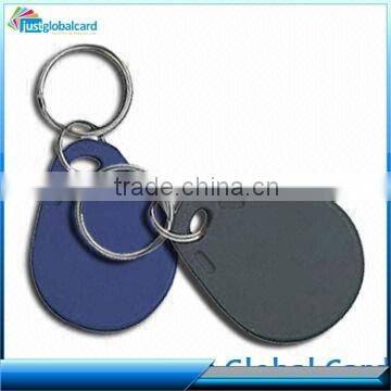 ABS Customized color HF 13.56Mhz s50/s70/f08 125khz rfid key fob