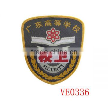 Factory professional military shoulder woven garment labels