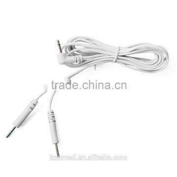 2 In1 Pin Electrode Unit Lead Wire Cable,DC2.5/3.5mm Available for TENS photo-2