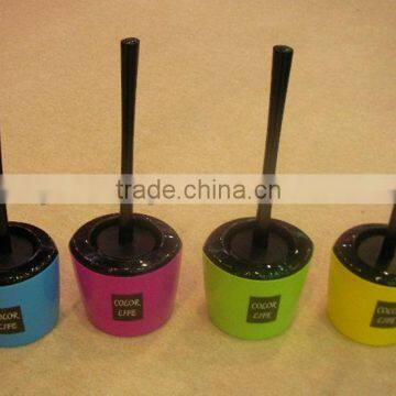 Plastic Colorful Toilet Brush Cleaning Brush with a Holder