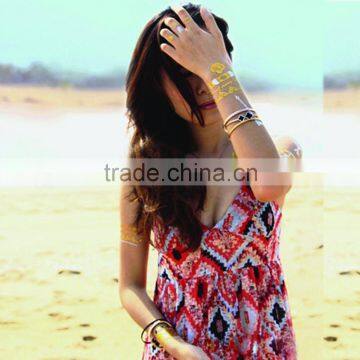 2016 Gold Foil Tattoo Sticker photo-2