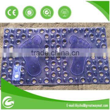 PVC heated bath mat with suction cup