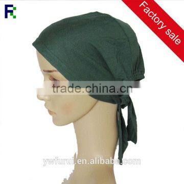 Wholesale New Fashion Muslim Islamic Cap Hijab Scarf Jersey Hat head Wrap Shawl