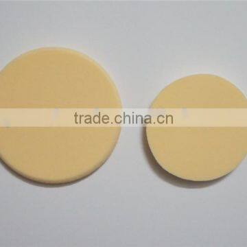 Custom Round Cosmetic Makeup Sponge Latex Free