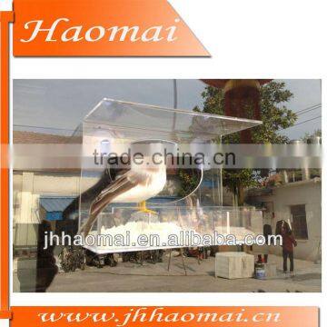 Supply Customized Clear Acrylic Bird Feeder Wholesale Bird Feeder