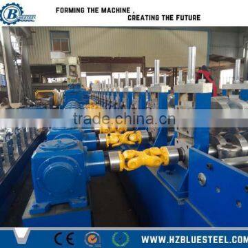 Gear Box Transmission Structure W Waves Forming Machine, Steel Highway Road Guardrail Roll Forming Machine