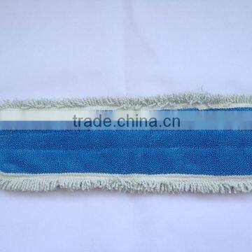 microfiber mop head ,deep blue flat mop head