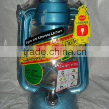 235 LIGHT BLUE COLUMN TYPE LED LANTERN
