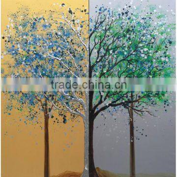 Home Decoration 2 Panel Famous Modern Oil Paintings Art On Canvas