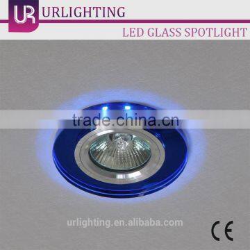 galss circular surface led downlight ceiling light use for decoration lighting