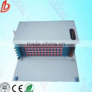 Cold rolled carbon sheet steel 19 inch fc fiber optic patch panel