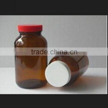 200ml amber glass jar with plastic cap