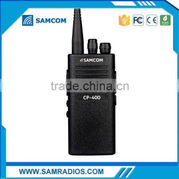 SAMCOM CP-400E CE ROHS with high power and 1800MaH battery two way radio cb walkie talkie 20km