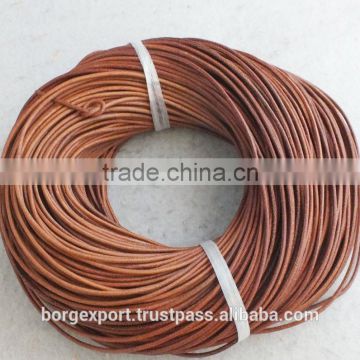 Round Leather Cords