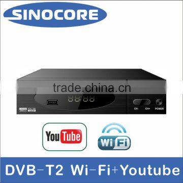 SKY T30 DVB-T2 HD RECEIVER WITH IPTV/YOUTUBE/WI-FI