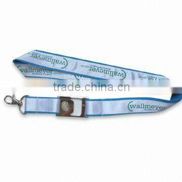 printed lanyard with mobile holder