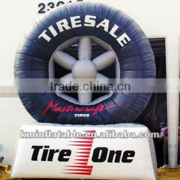 inflatable tire