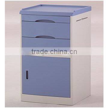 D-12 ABS material hospital use saftey bed side locker