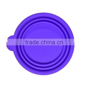 China Factory OEM Stocks Feature & Brand Label Silicone Collapsible Infrared Pet Bowl photo-6