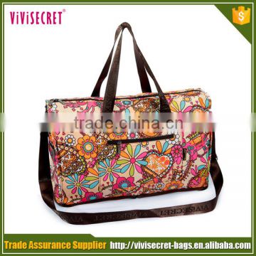 Latest style 600D nylon fabric fashion ladies big ambassador travel bag