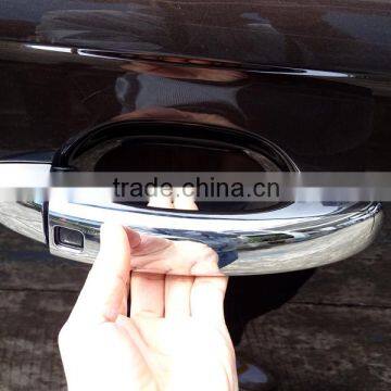 Plastic Chrome Plating Door Handle Cover Plates for Audi Q7 Accessories photo-3