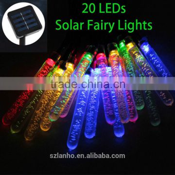 Solar Power Waterproof 20 LED String Lights Party Wedding Xmas Outdoor Decor