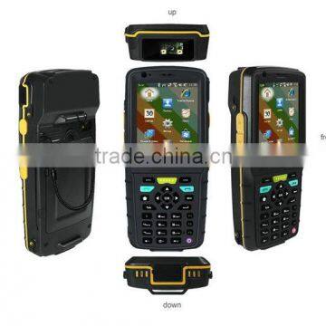 Cost-effective Wireless Handheld Mobile Android 1d and 2d barcode scanner 3g gprs (Rugged,waterproof,dustproof,tablet ip65)