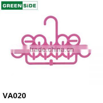 VA020 various new style store suits plastic garment laundry hanger with hook