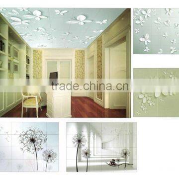 Home interior wall design of 3D special panels