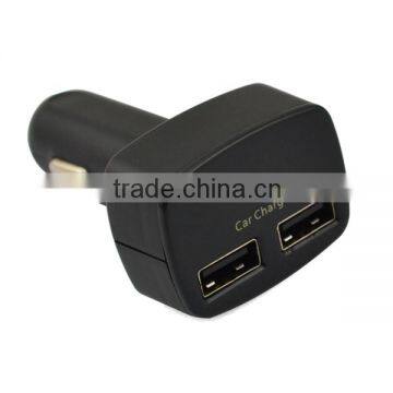 mini dual ports usb car charger for iphone 5