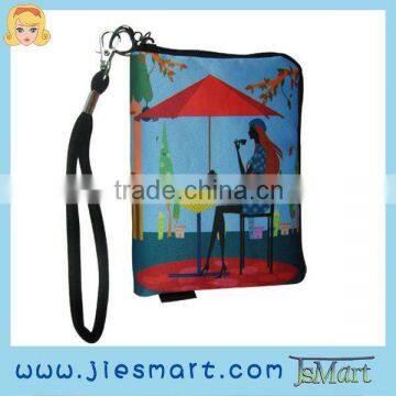 JSMART Minimalism coffee lady digital camera bag sublimation printing photo bag