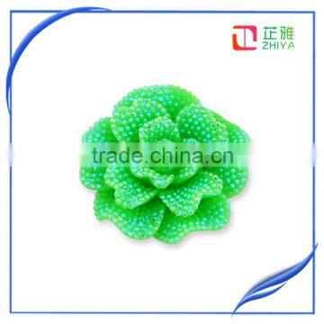 Mix Assort Resin Flower , Flatback Scrapbook Buttons Craft for DIY Craft Lots Beaded Jewelry Accessories photo-3