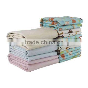 Cartoon Animals Printed Flannel Portable Travel Waterproof Changing Pad photo-4